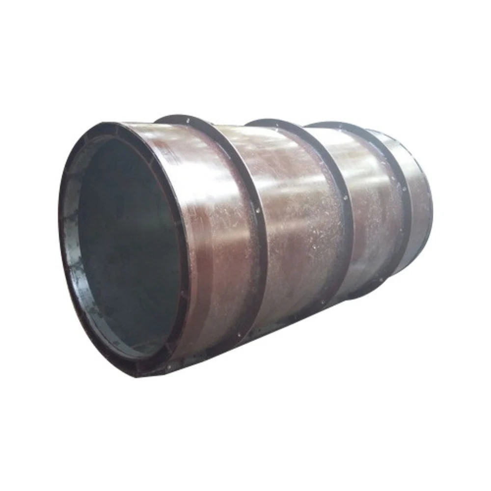 Rubber Ring Joint Cement Pipe Mould - front view