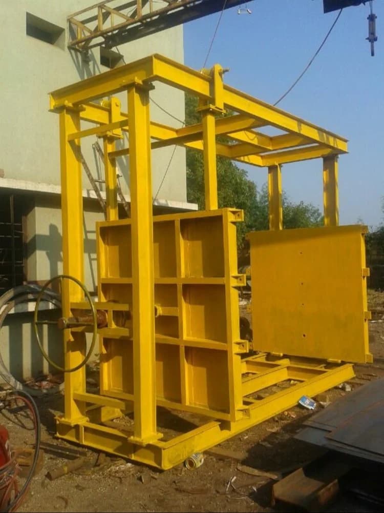 Concrete Pipe Testing Machine - front view