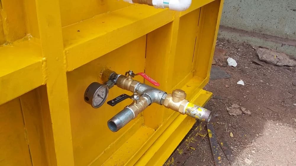 1200mm Cement Pipe Hydrostetic Pipe Testing Machine - front view