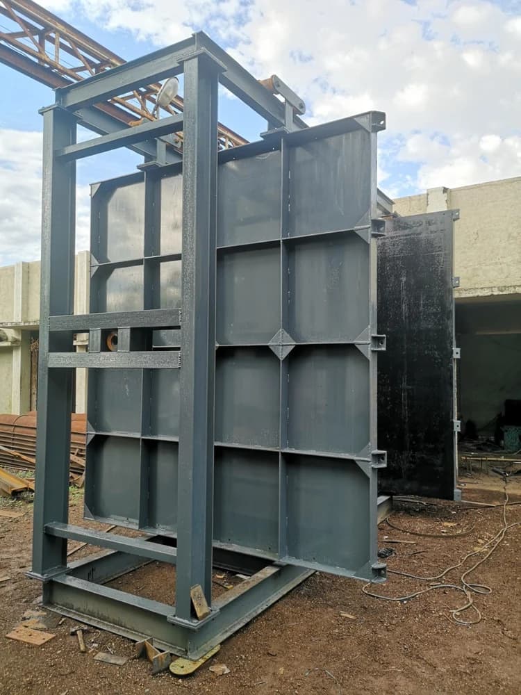 2400mm Cement Pipe Hydrostetic Pipe Testing Machine - front view